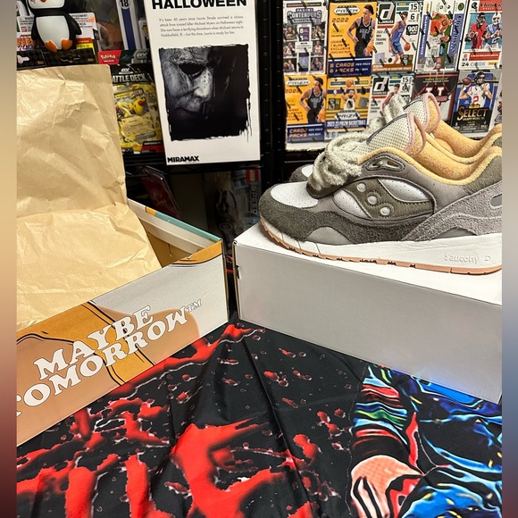 MAYBE TOMORROW X SAUCONY SHADOW 6000 "HARE" Men’s size 10.5 - New w/box - Picture 3 of 8